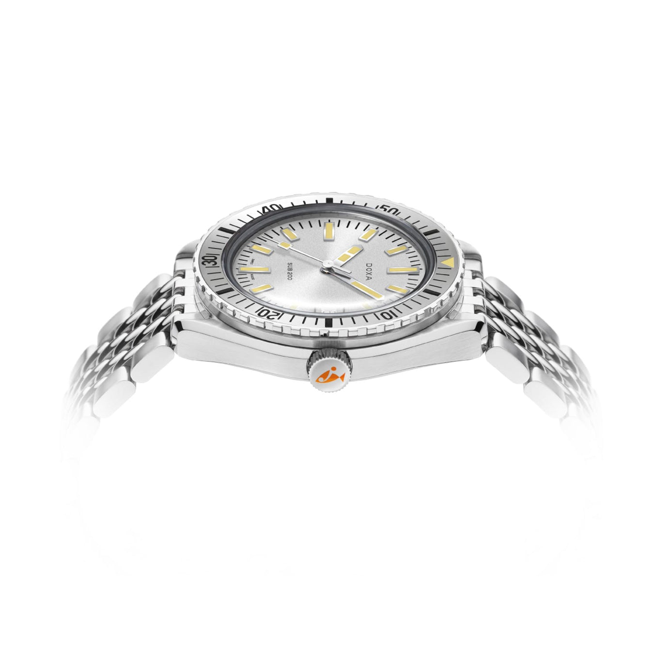 DOXA SUB 200 Searambler 796.10.021.10 on Stainless Steel Bracelet