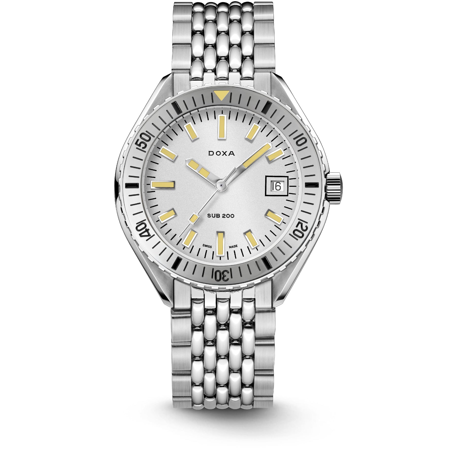 DOXA SUB 200 Searambler 796.10.021.10 on Stainless Steel Bracelet