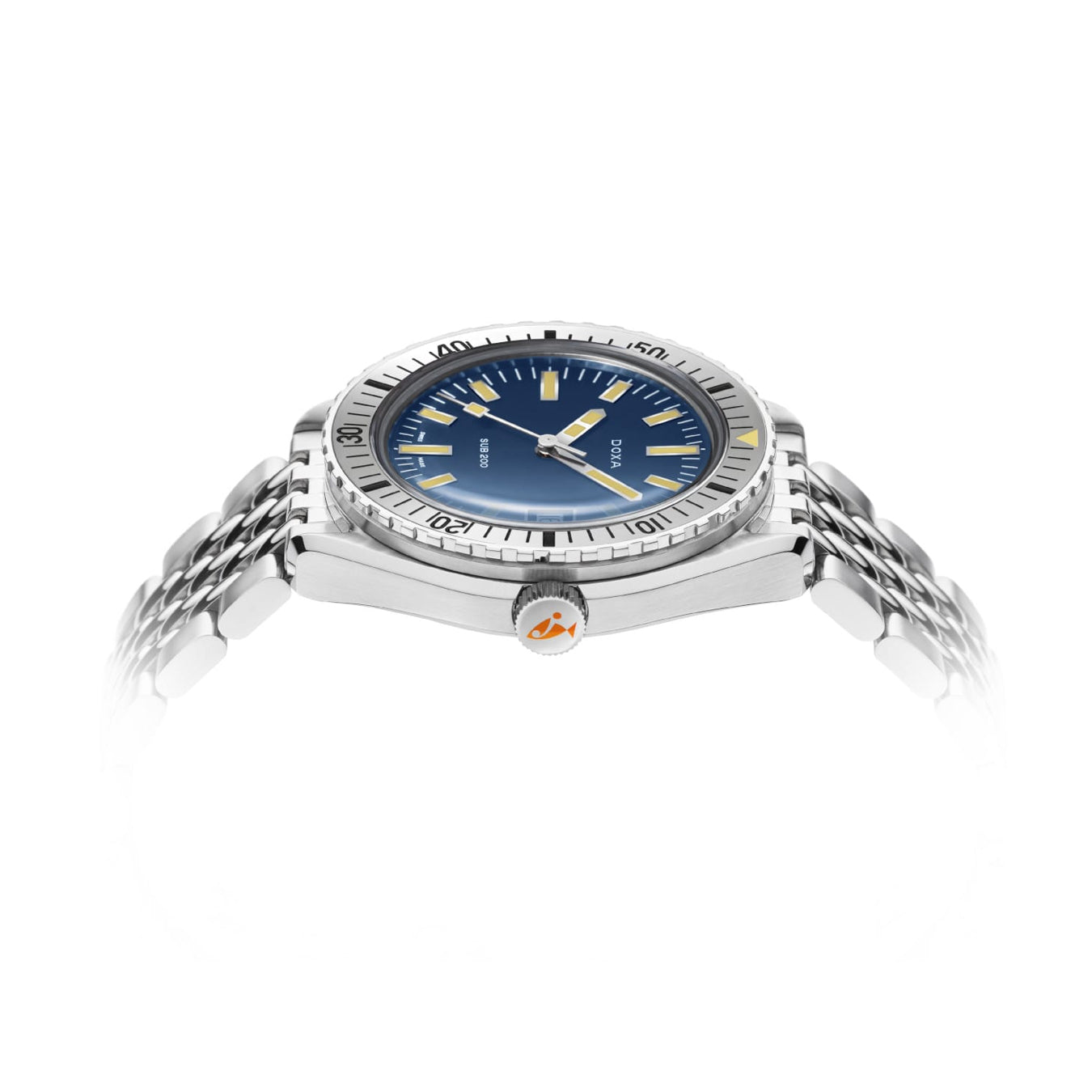 DOXA SUB 200 Caribbean 796.10.201.10 on Stainless Steel Bracelet