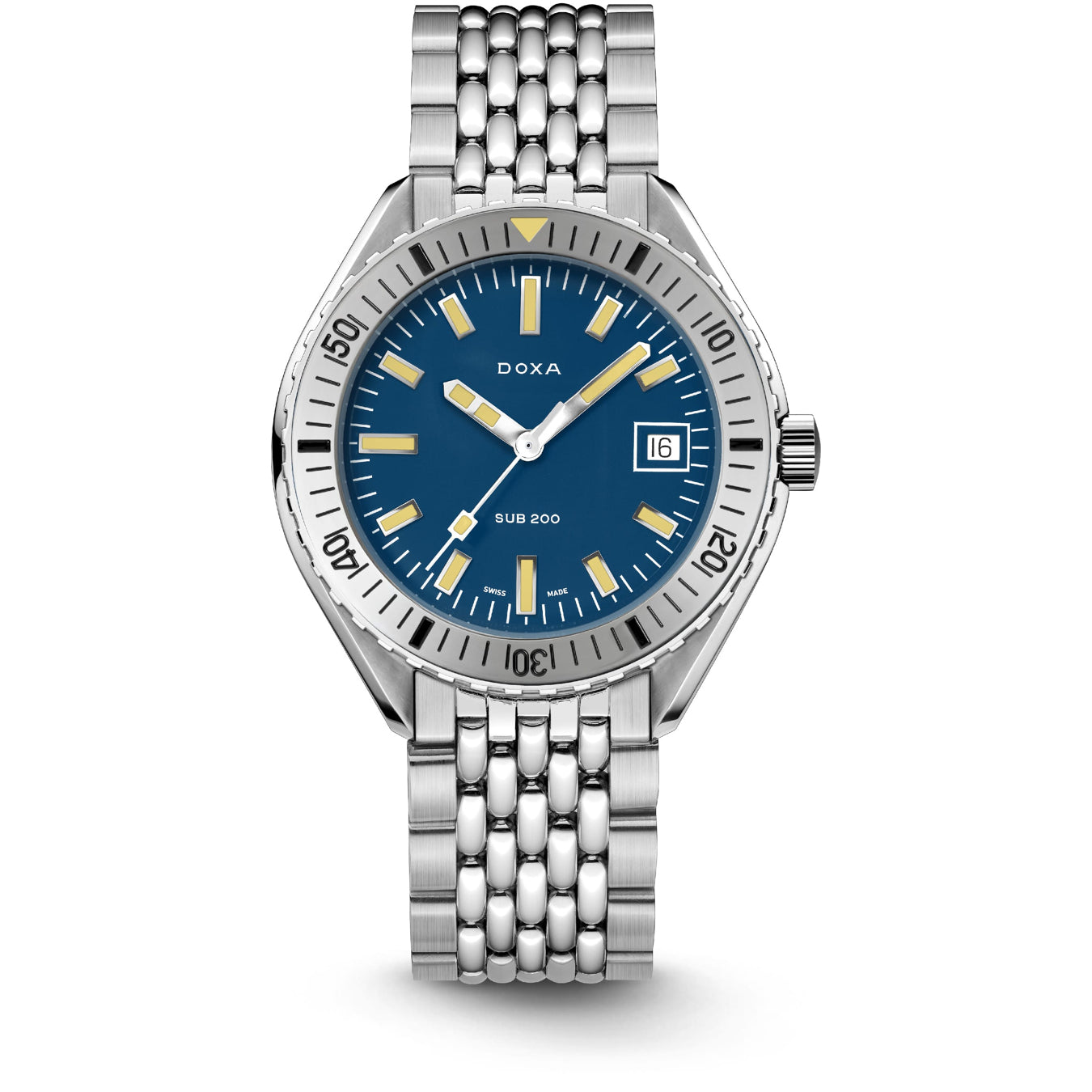 DOXA SUB 200 Caribbean 796.10.201.10 on Stainless Steel Bracelet