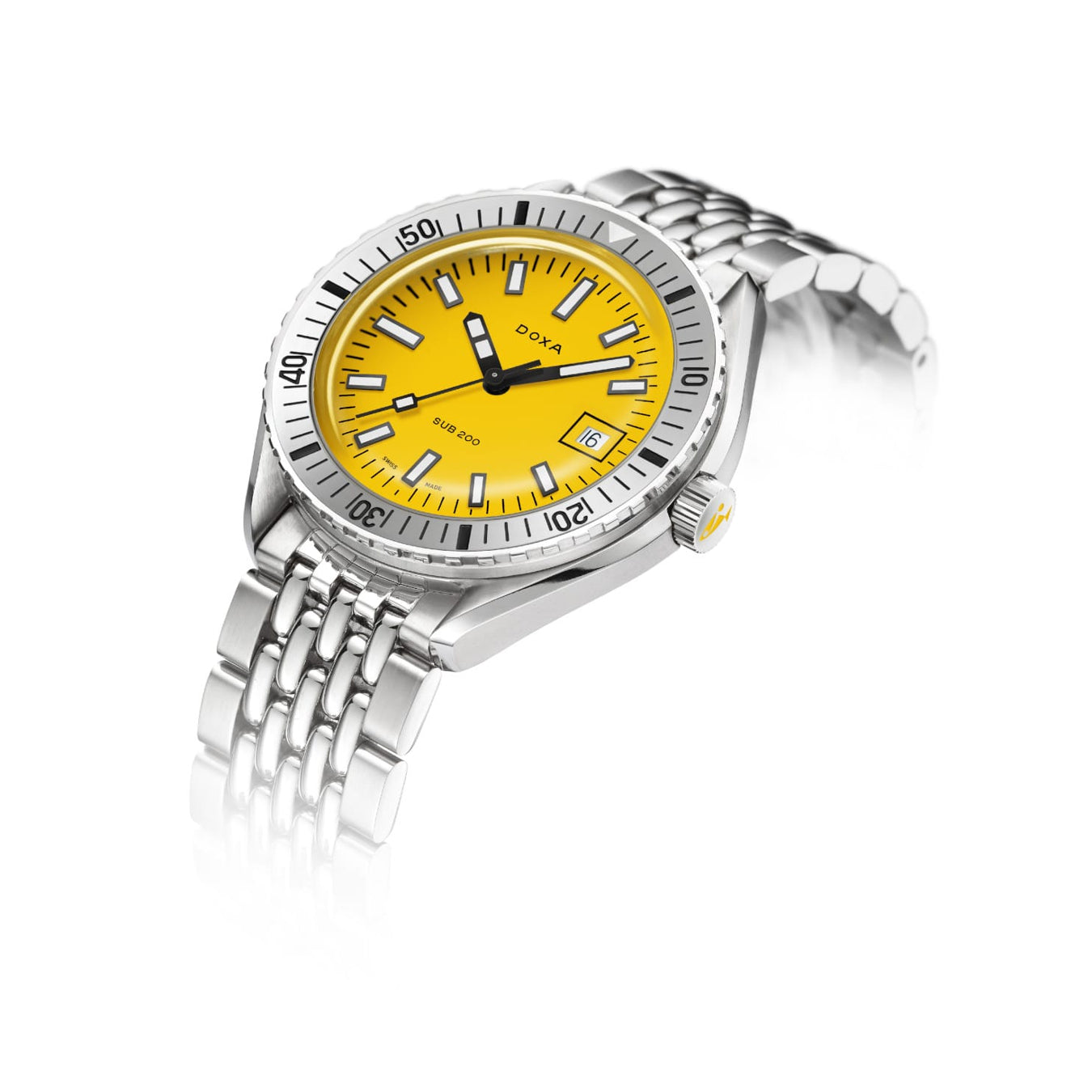 DOXA SUB 200 Divingstar 796.10.361.10 on Stainless Steel Bracelet