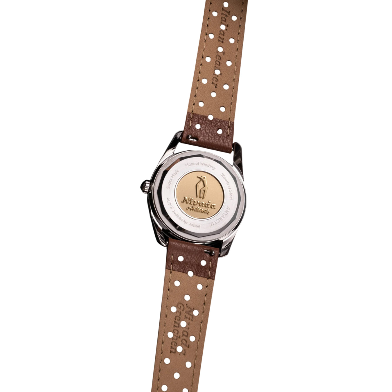 Nivada Grenchen 35004M41 Antarctic 35mm Eggshell White Luminova