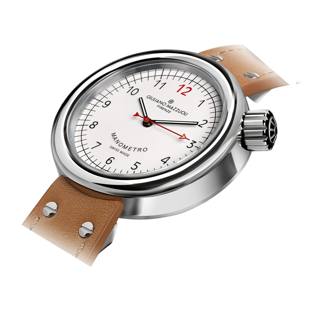 Giuliano Mazzuoli Manometro White Compressed