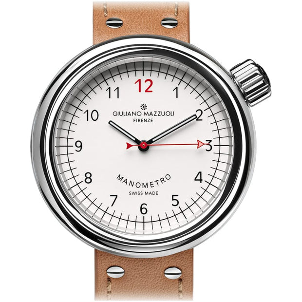 Giuliano Mazzuoli Manometro White Compressed