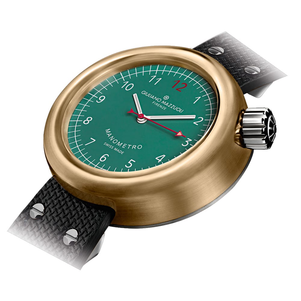 Giuliano Mazzuoli Manometro Green Bronze