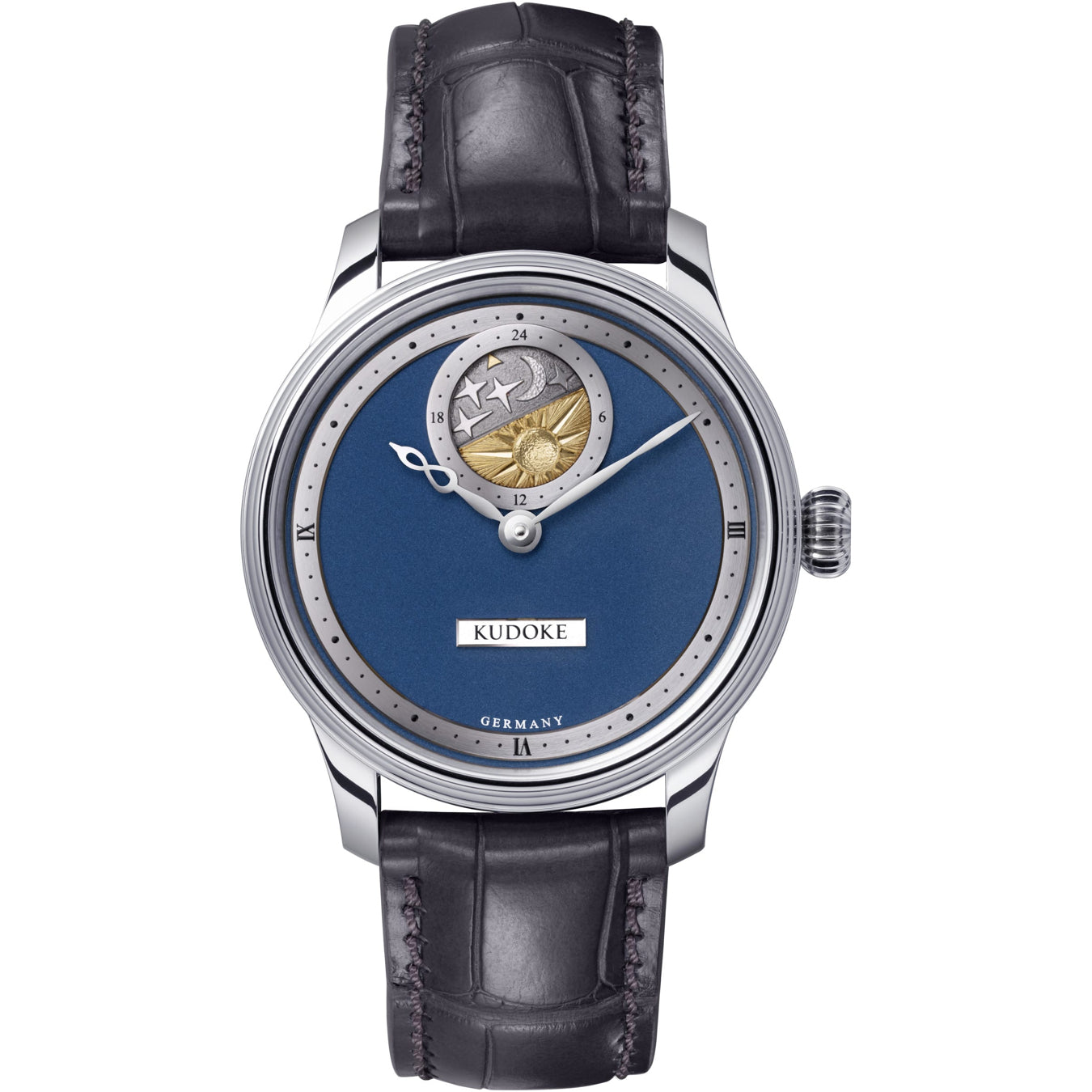 Kudoke 2 Deep Blue Dial