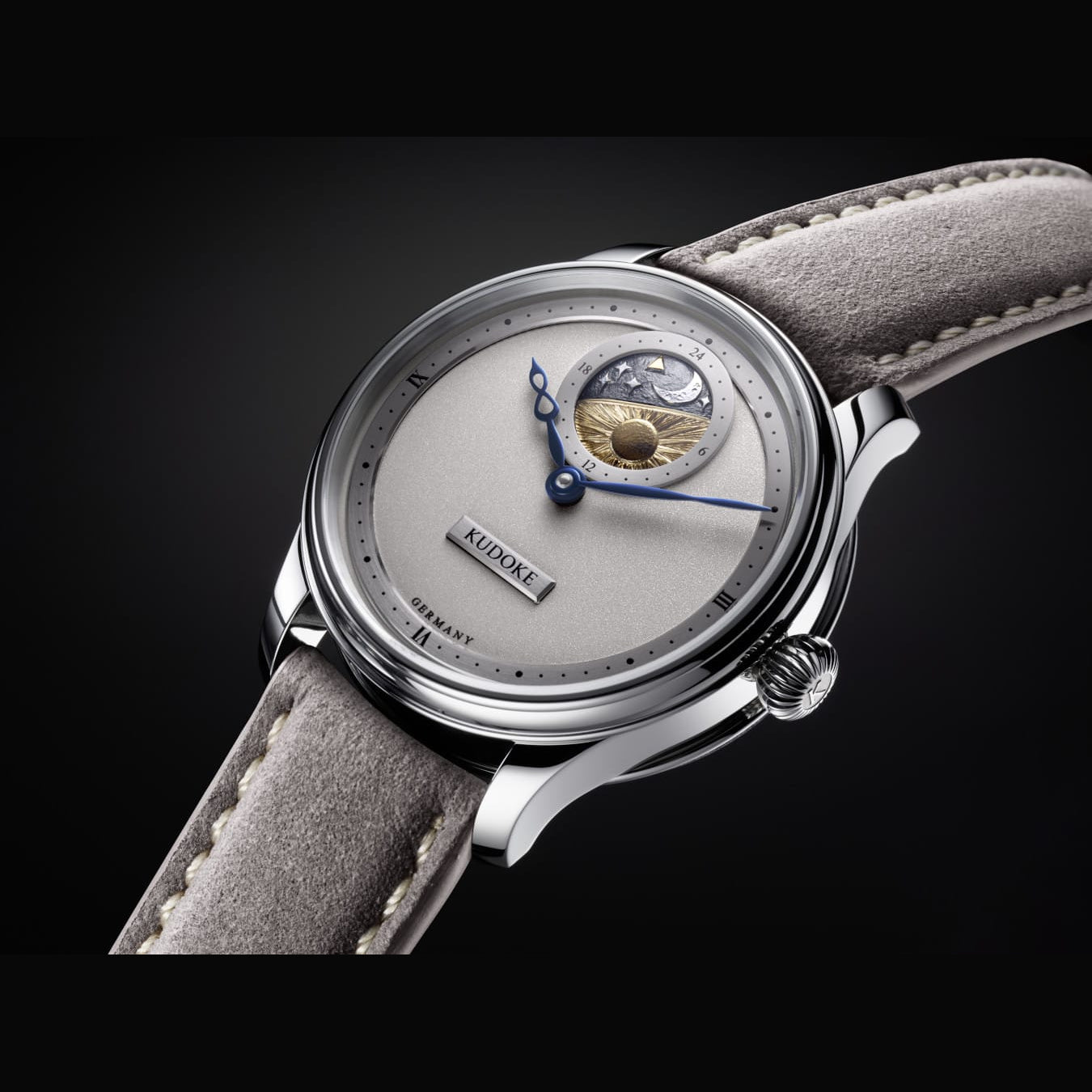 Kudoke 2 Rhodium Dial