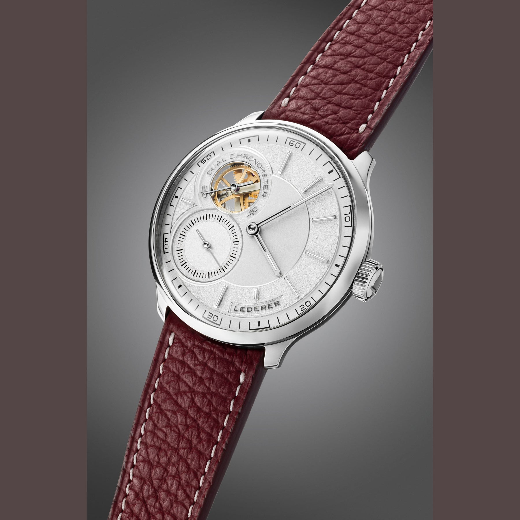 Lederer CIC 9016.10.301 Central Impulse Chronometer Nordic Silver