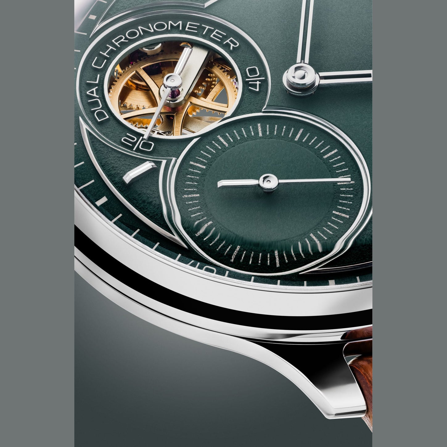Lederer CIC 9016.10.204 Central Impulse Chronometer Racing Green
