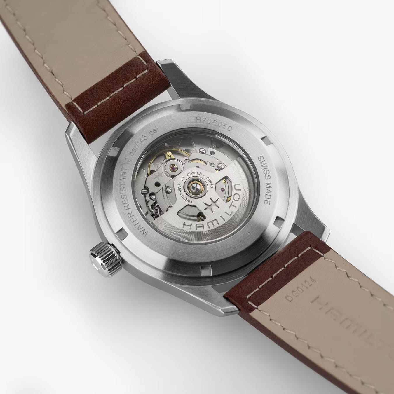 Hamilton H70605560 Khaki Field Auto 42mm