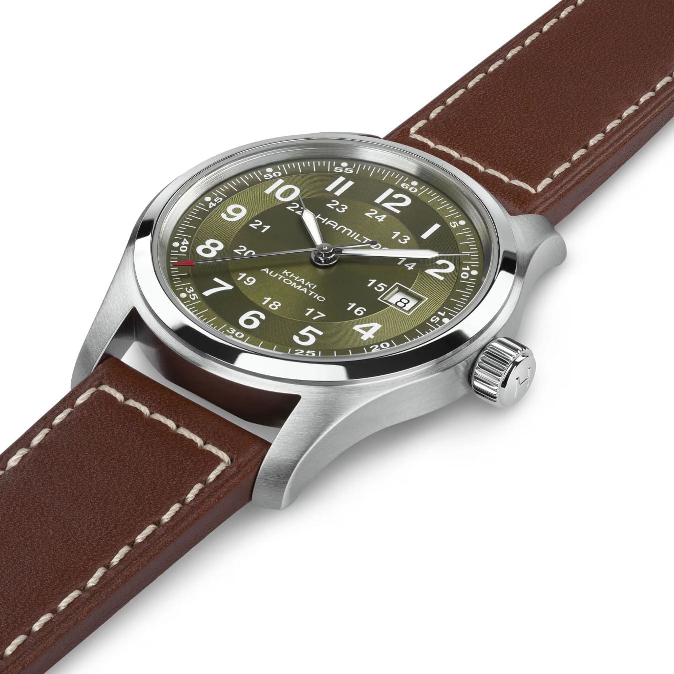 Hamilton H70605560 Khaki Field Auto 42mm