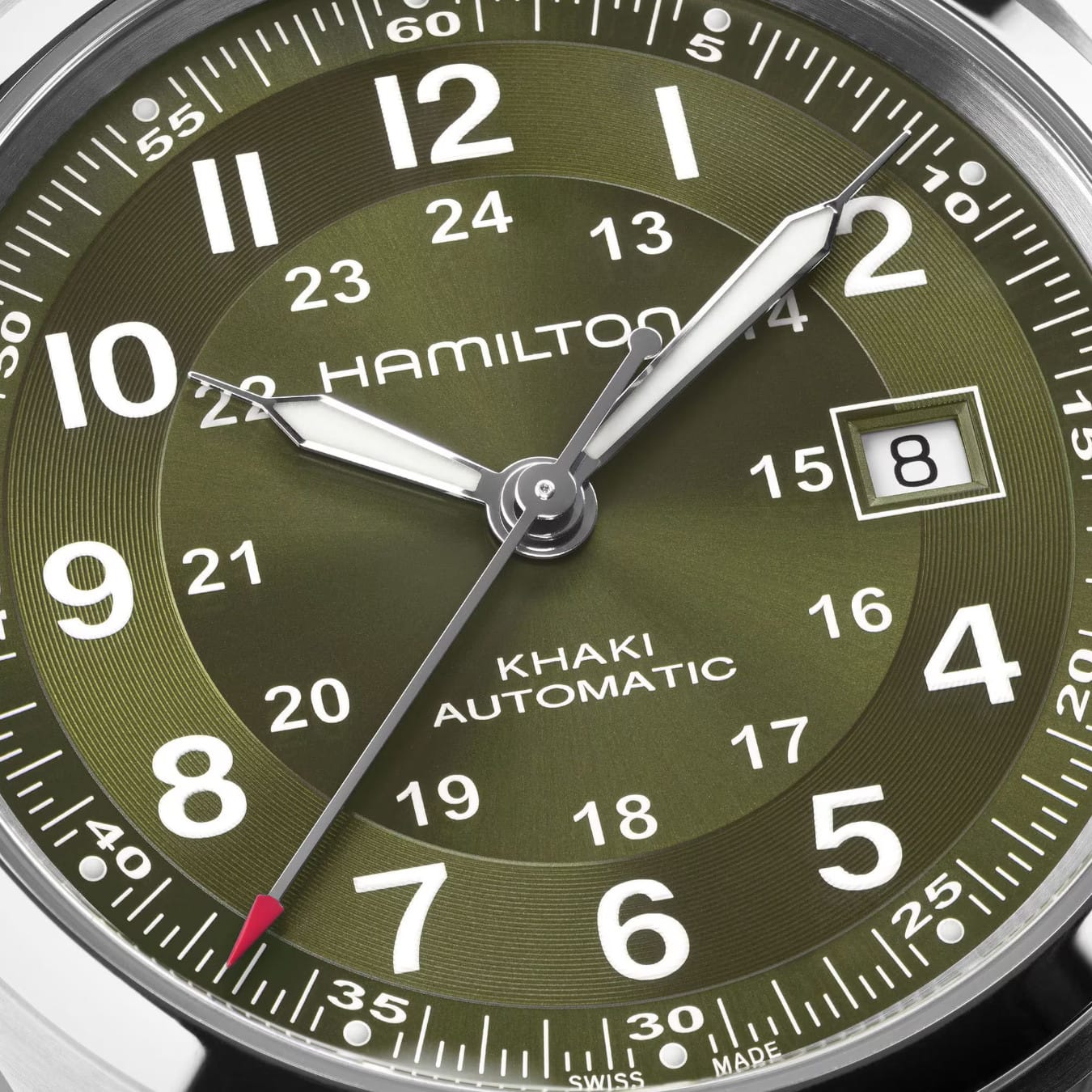 Hamilton H70605560 Khaki Field Auto 42mm