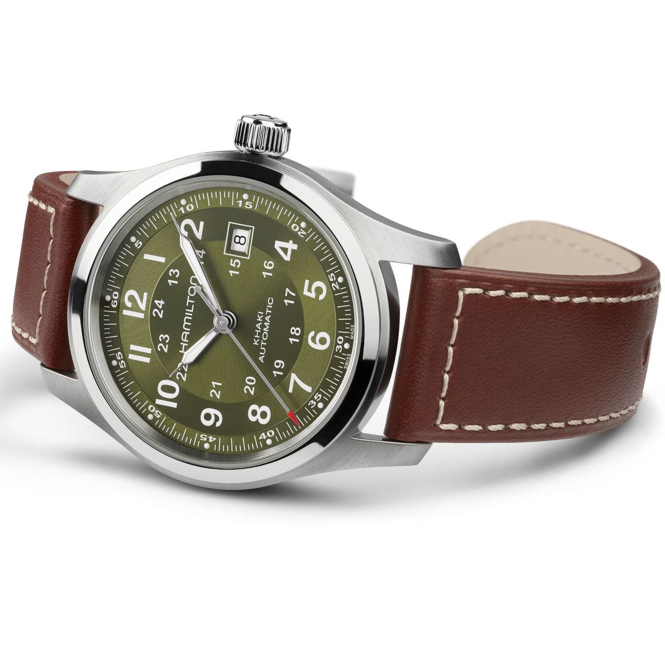 Hamilton H70605560 Khaki Field Auto 42mm