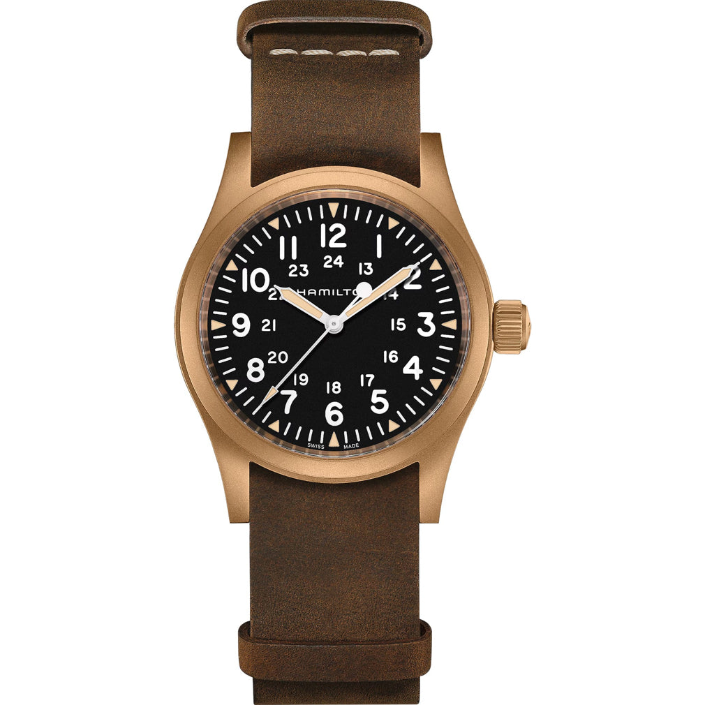 Hamilton H69459530 Khaki Field Mechanical Bronze 38mm