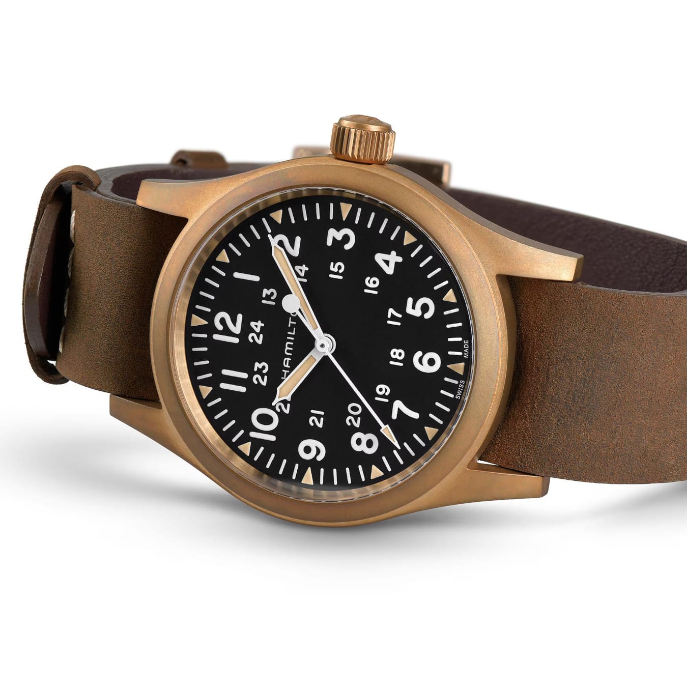 Hamilton H69459530 Khaki Field Mechanical Bronze 38mm