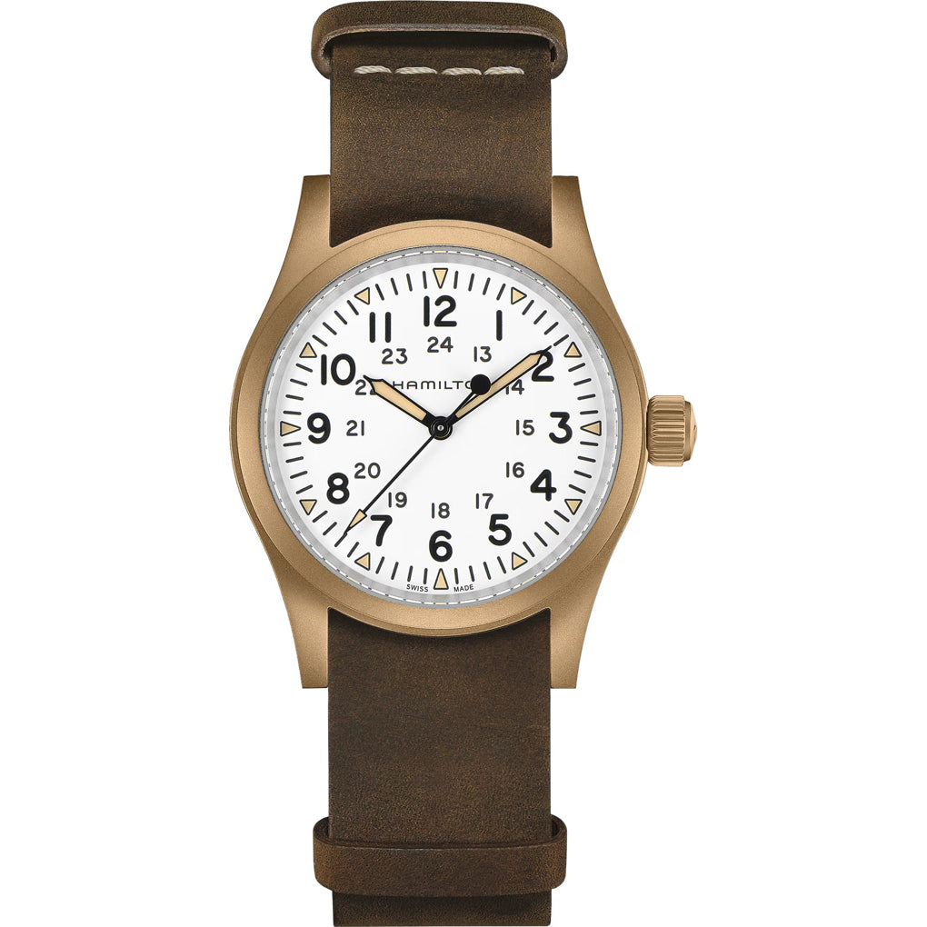 Hamilton H69459510 Khaki Field Mechanical Bronze 38mm