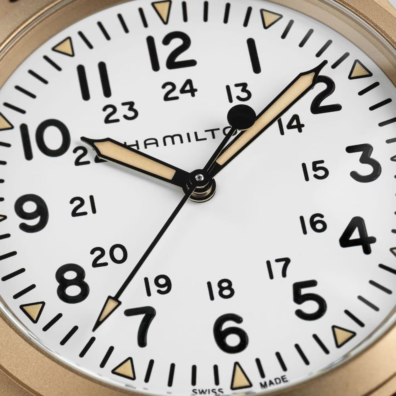 Hamilton H69459510 Khaki Field Mechanical Bronze 38mm