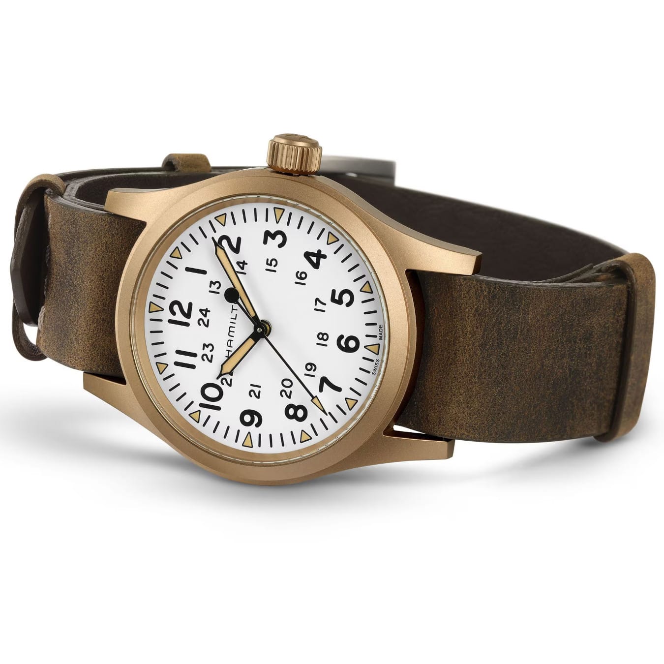 Hamilton H69459510 Khaki Field Mechanical Bronze 38mm