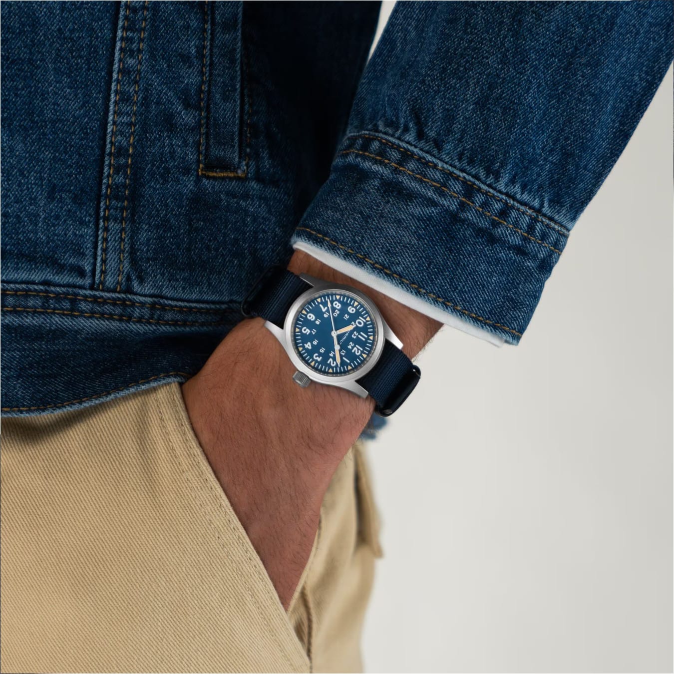 Hamilton H69439940 Khaki Field Mechanical 38mm