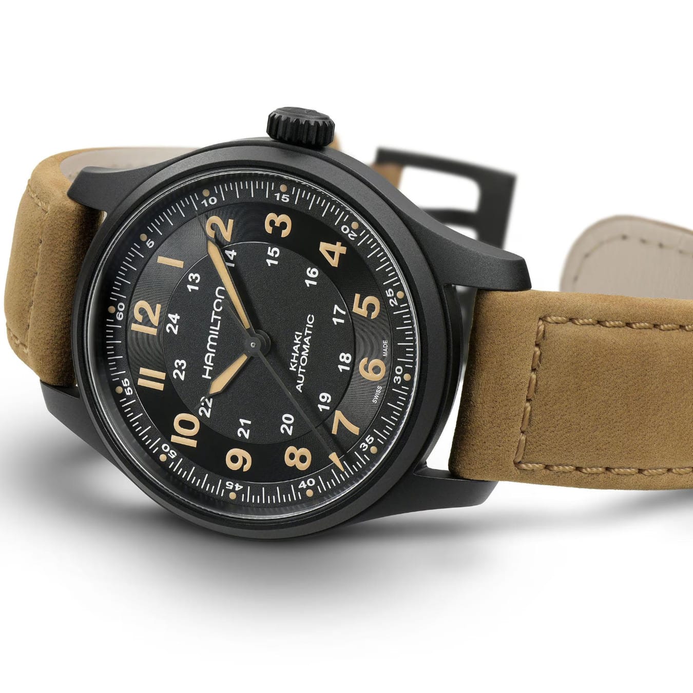 Hamilton H70665533 Khaki Field Titanium Auto 42mm