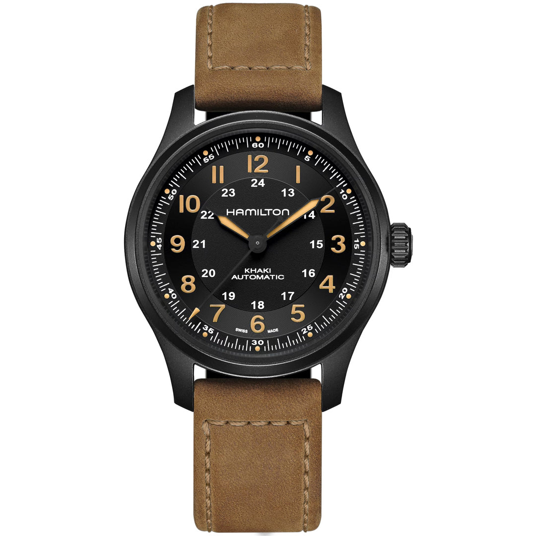 Hamilton H70665533 Khaki Field Titanium Auto 42mm