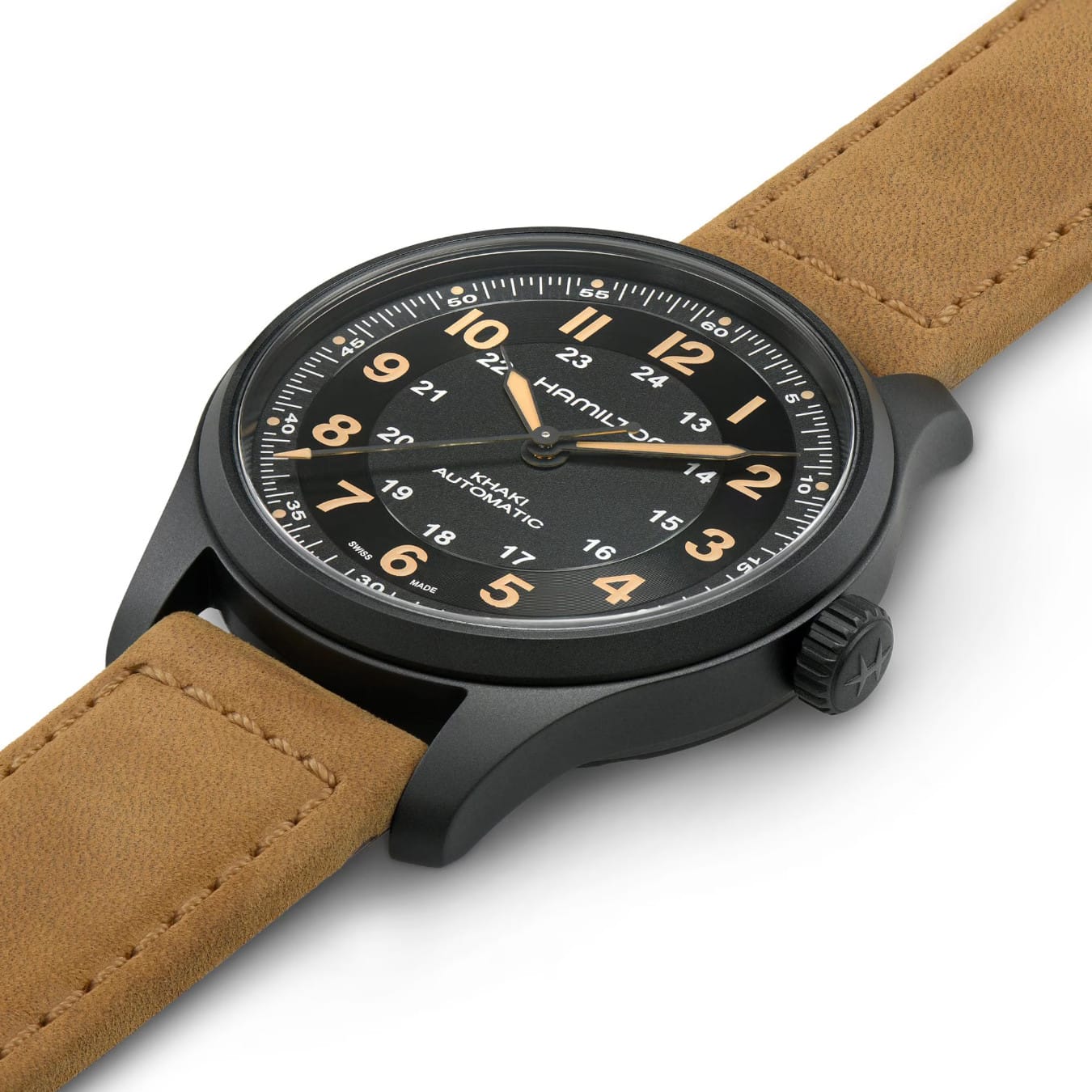 Hamilton H70665533 Khaki Field Titanium Auto 42mm