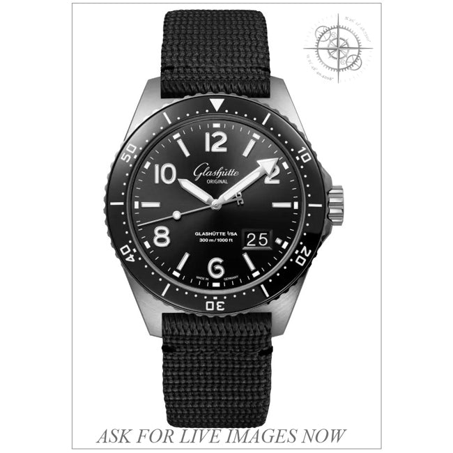 Glashütte Original 1-36-13-02-81-36 SeaQ Panorama Date Blue Dial