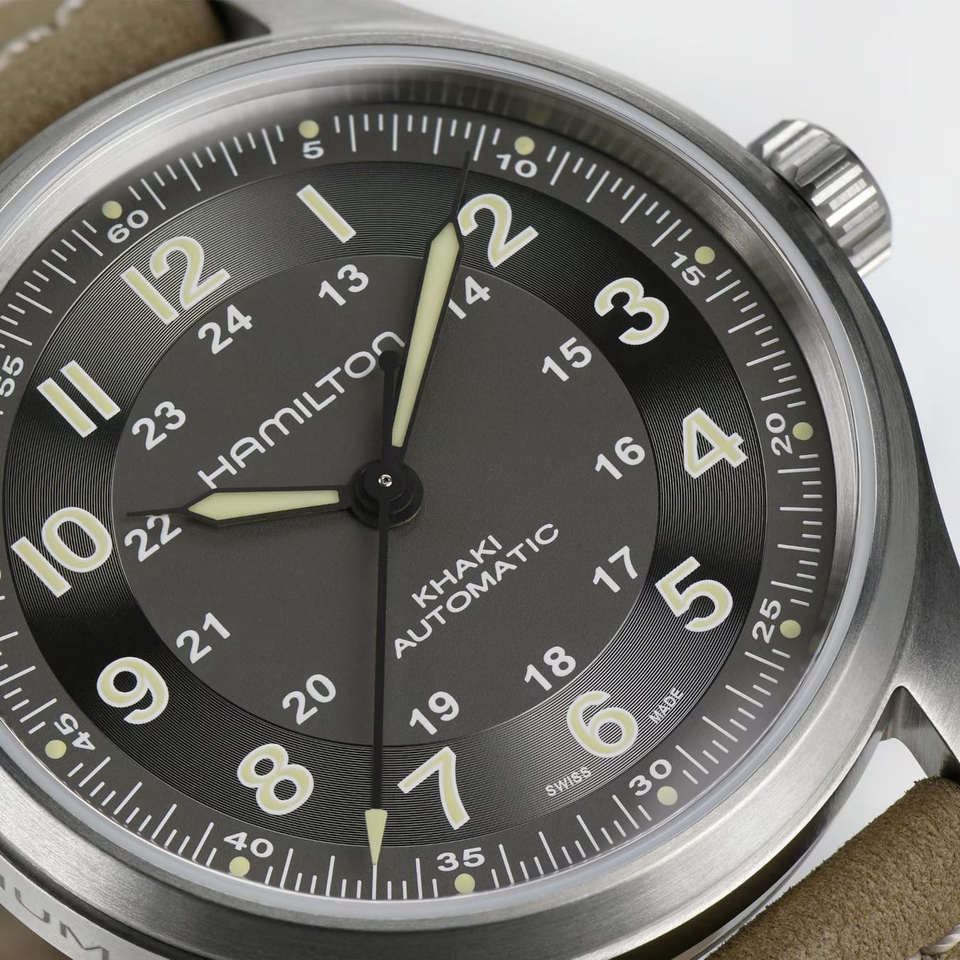 Hamilton H70545550 Khaki Field Titanium Auto 42mm