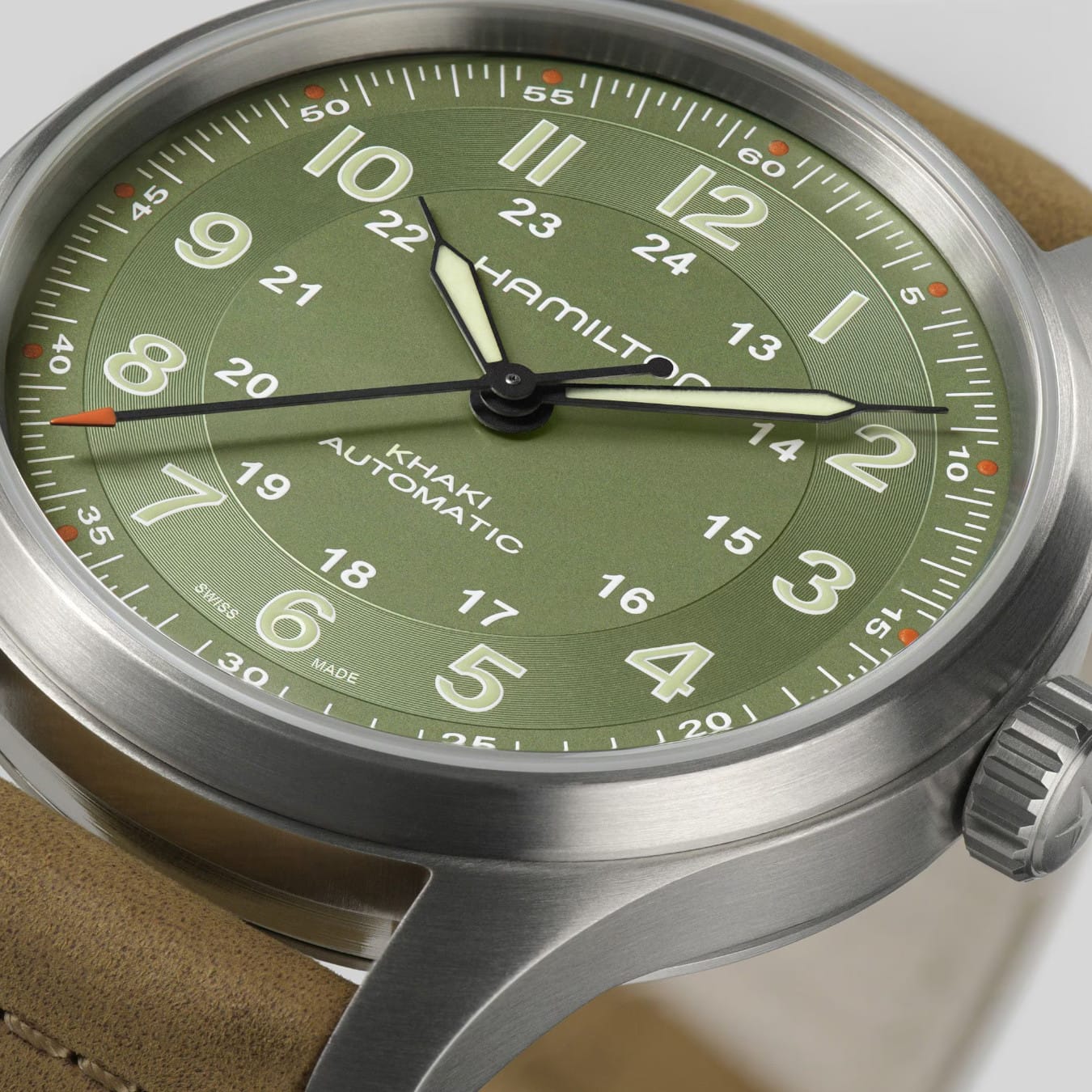 Hamilton H70545560 Khaki Field Titanium Auto 42mm