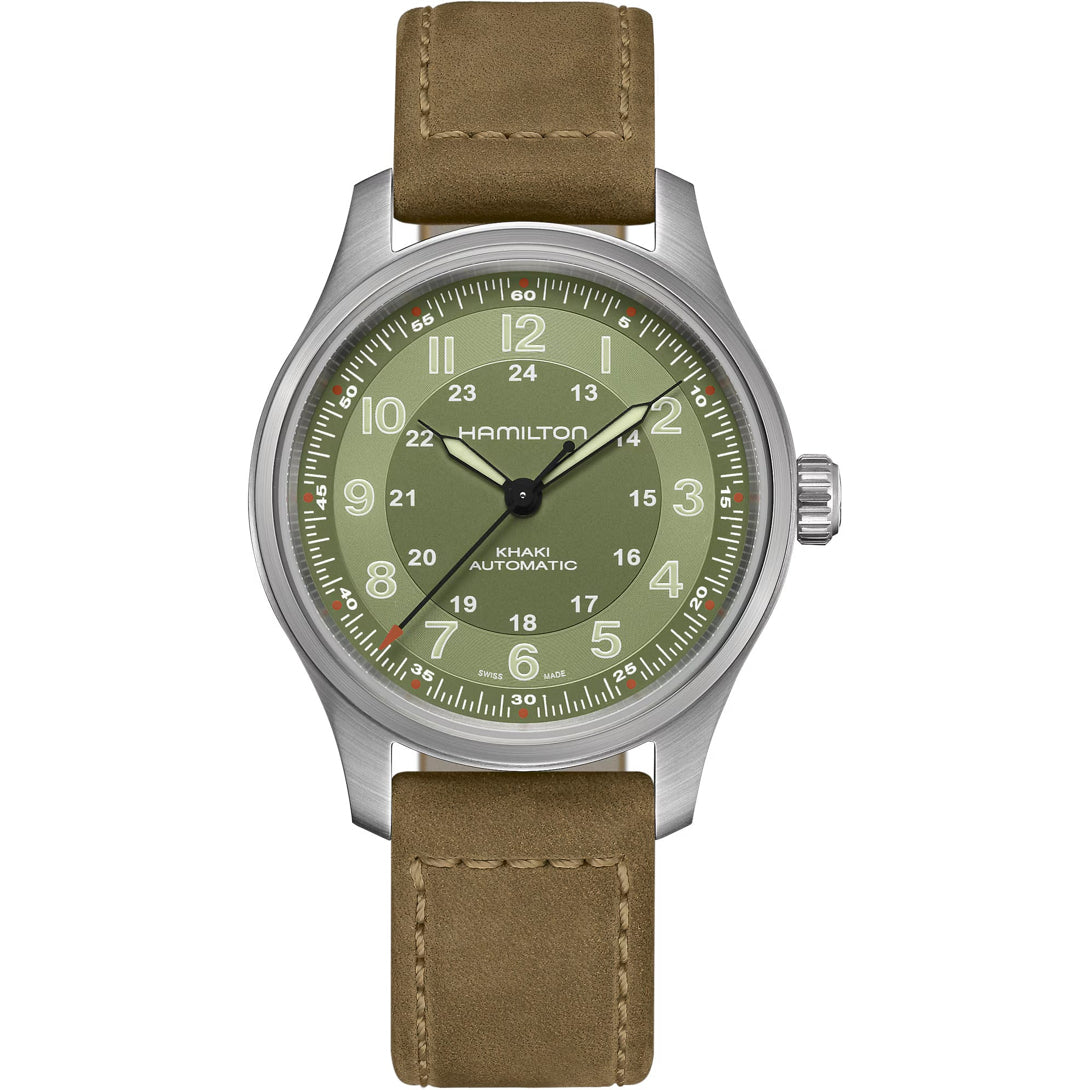 Hamilton H70545560 Khaki Field Titanium Auto 42mm