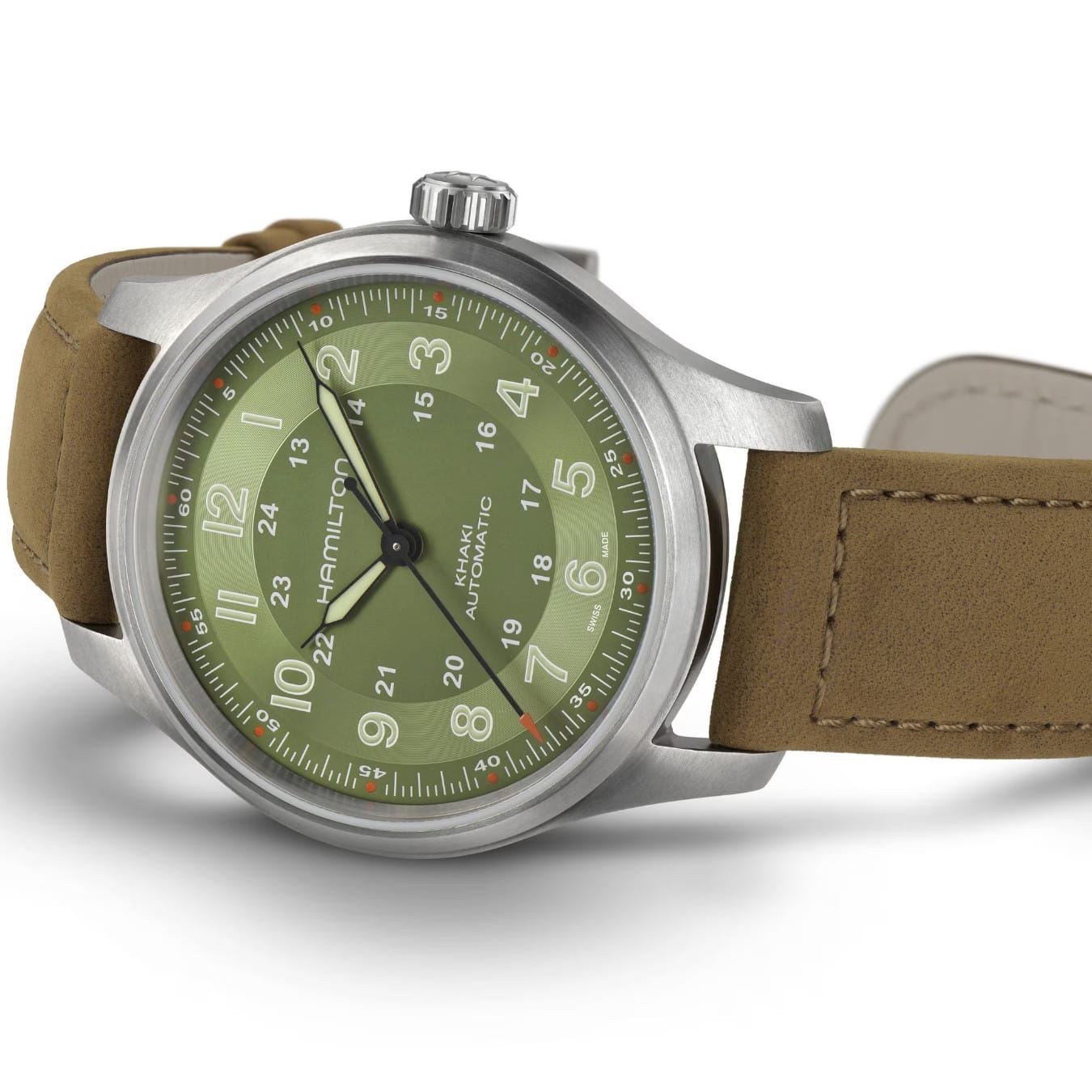 Hamilton H70545560 Khaki Field Titanium Auto 42mm