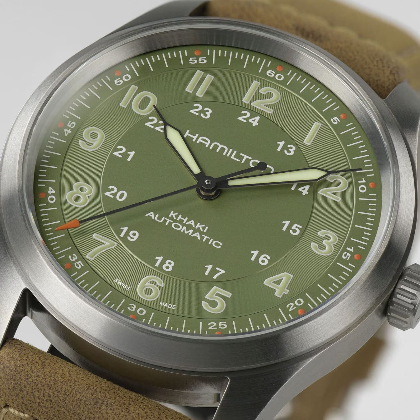 Hamilton H70205860 Khaki Field Titanium Auto 38mm