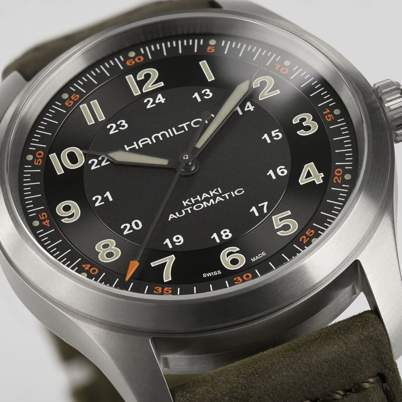 Hamilton H70205830 Khaki Field Titanium Auto 38mm