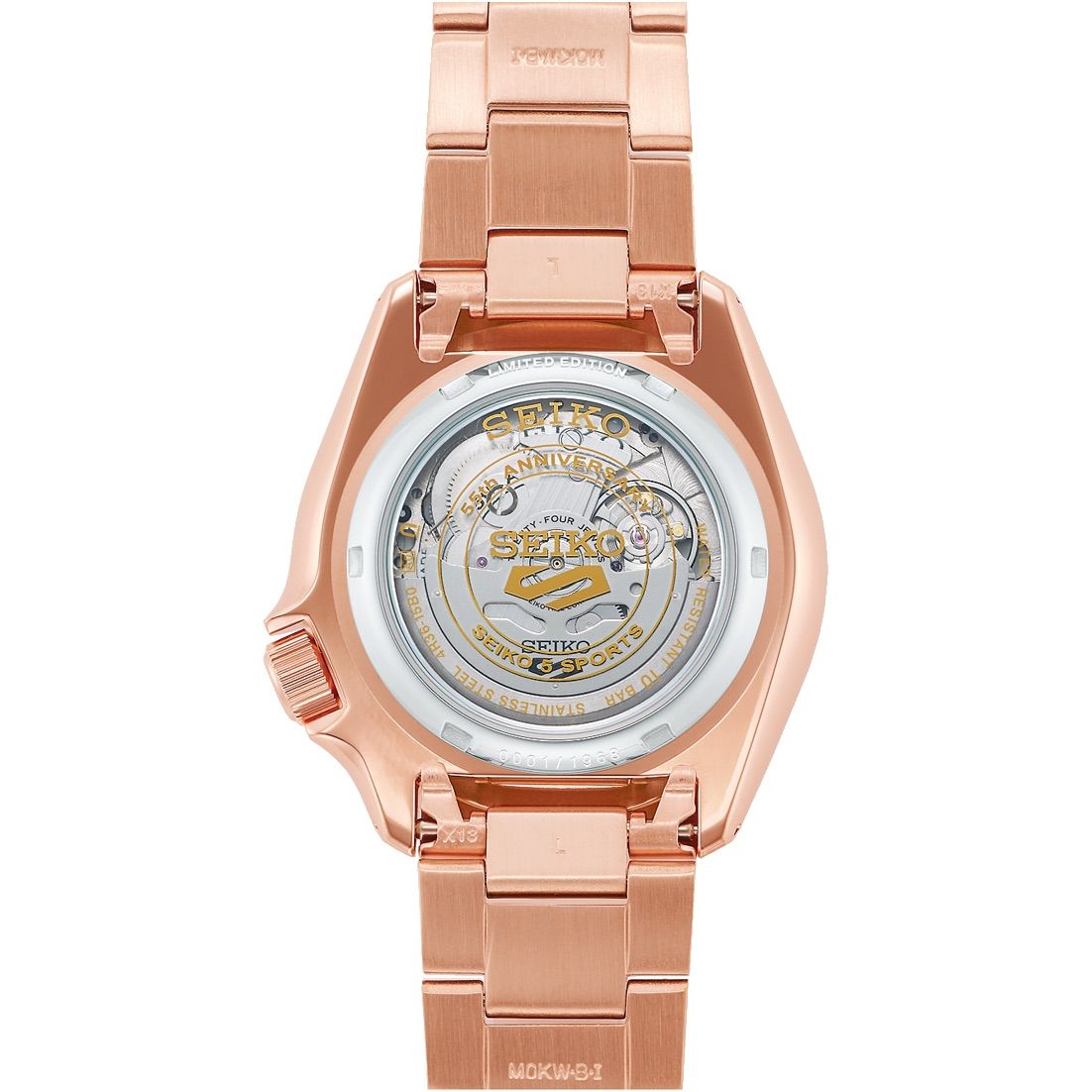 Seiko 5 Sports SRPK08 55th Anniversary Customize Rose