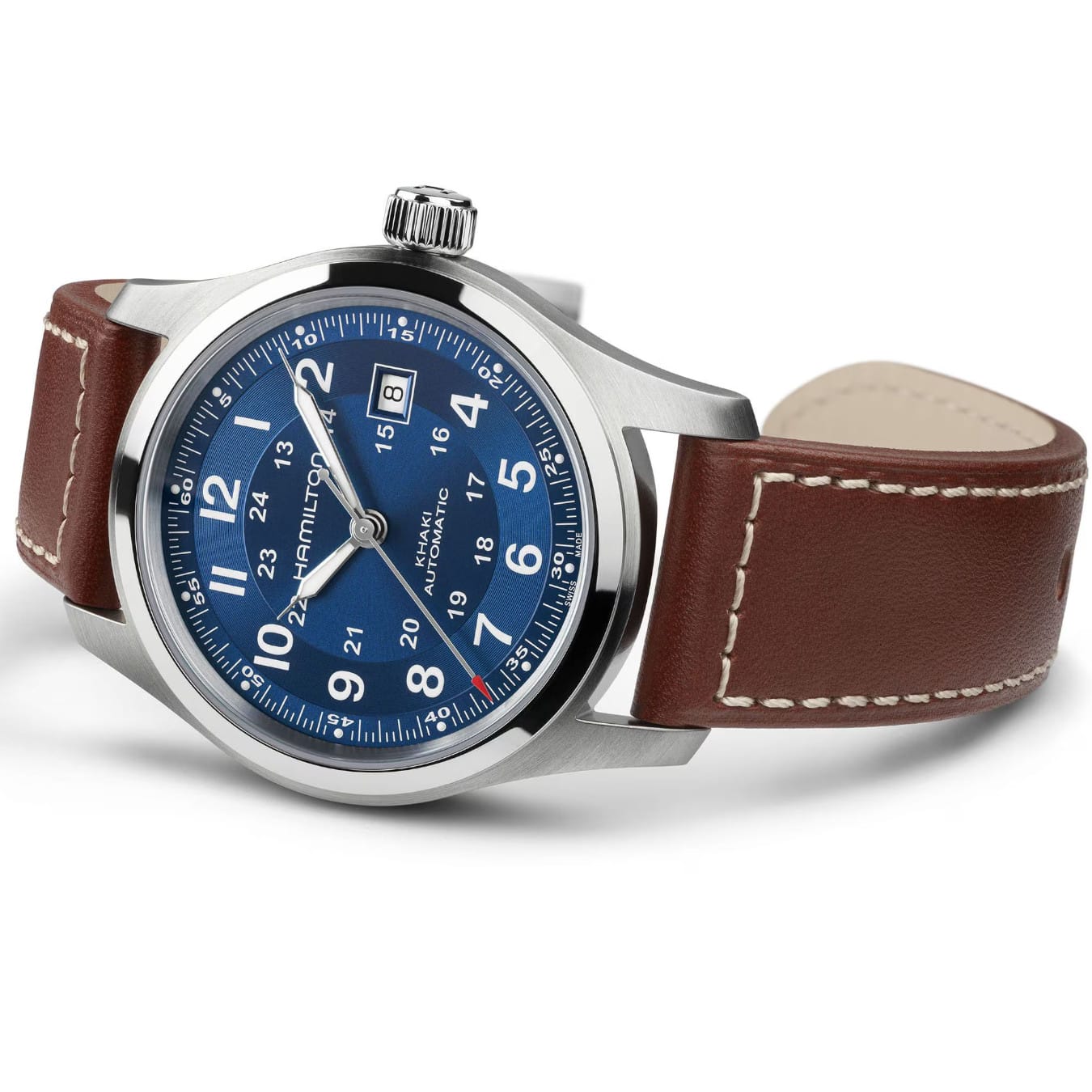 Hamilton H70605540 Khaki Field Auto 42mm