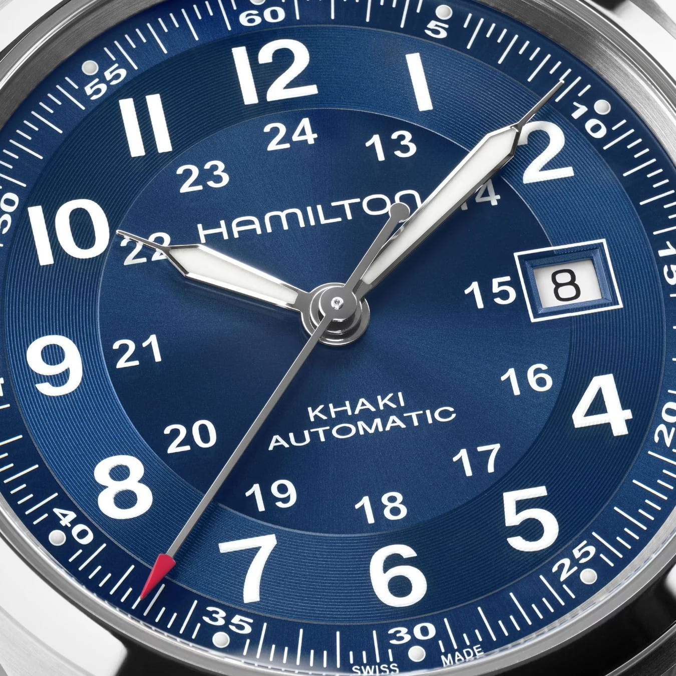 Hamilton H70605540 Khaki Field Auto 42mm