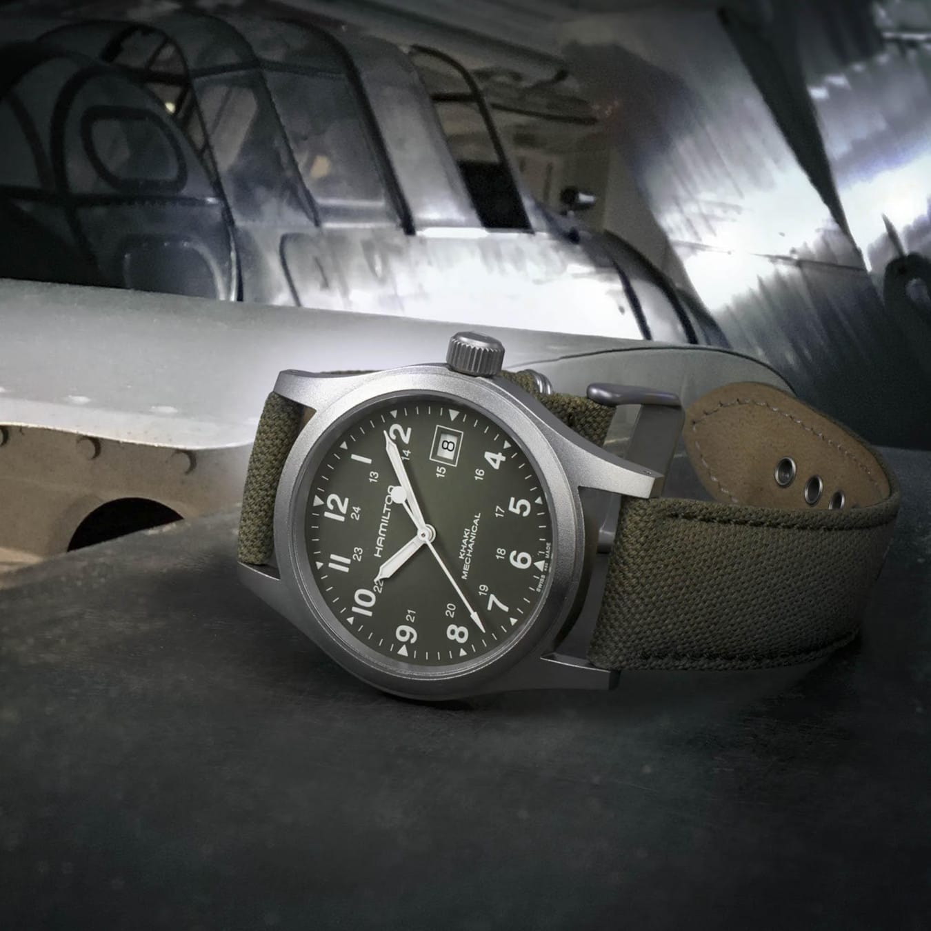 Hamilton H69439363 Khaki Field Mechanical 38mm