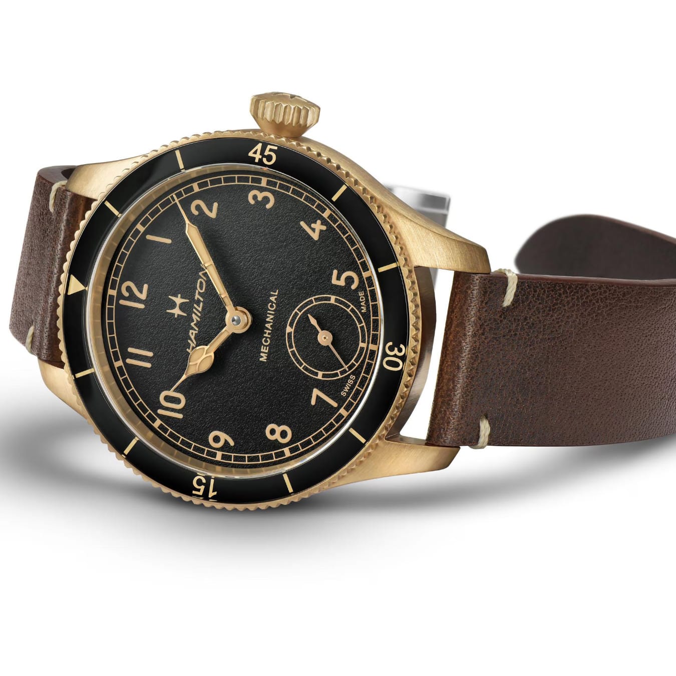 Hamilton H76709530 Khaki Aviation Pilot Pioneer Bronze 43mm