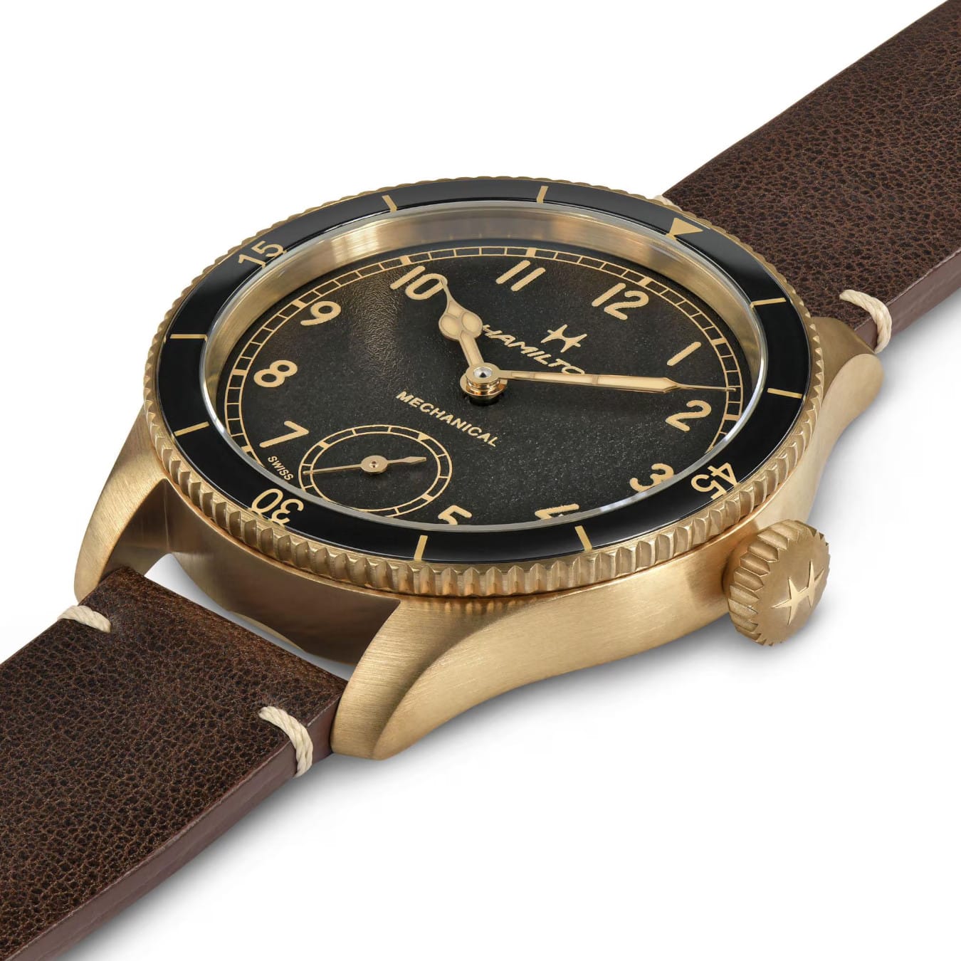Hamilton H76709530 Khaki Aviation Pilot Pioneer Bronze 43mm