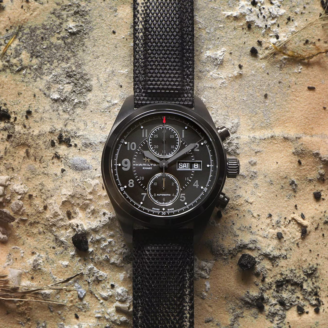 Hamilton H71626735 Khaki Field Auto Chrono 42mm