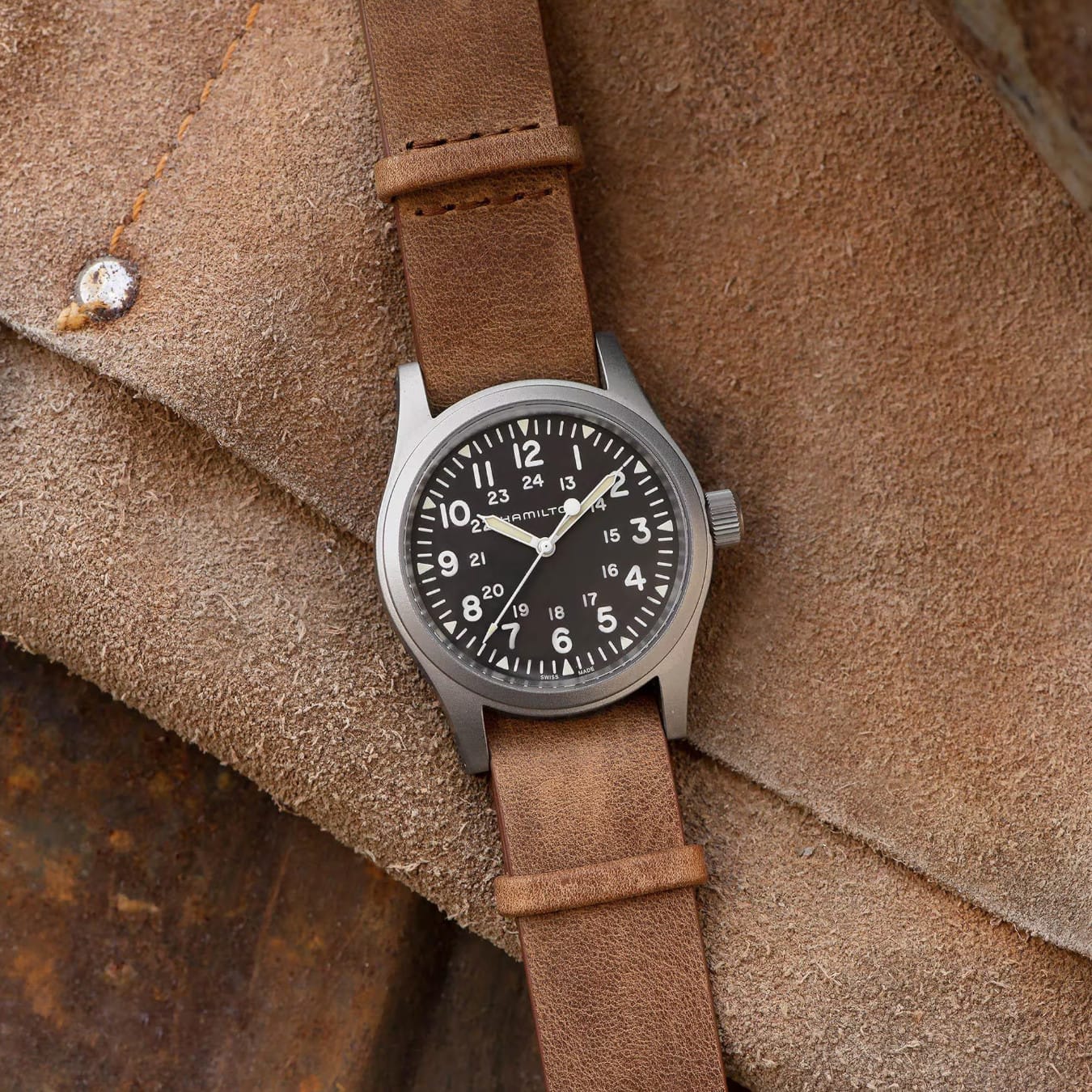 Hamilton H69439531 Khaki Field Mechanical 38mm