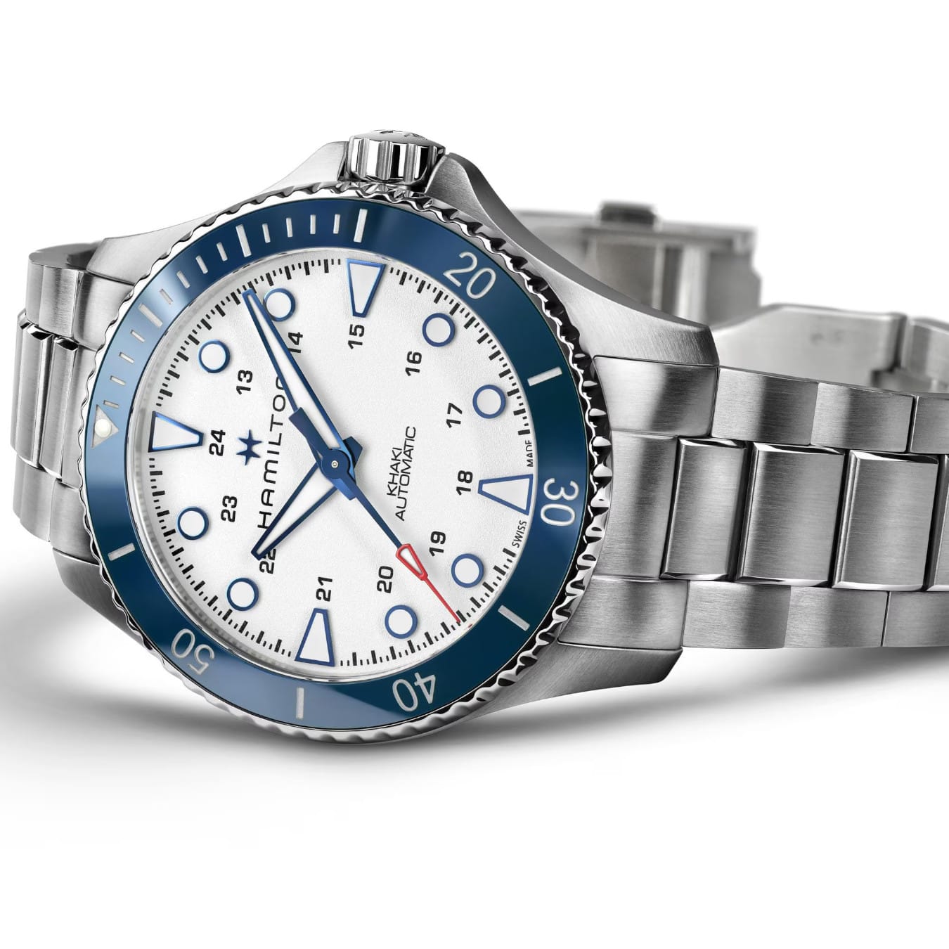 Hamilton H82505150 Khaki Navy Scuba Auto 43mm
