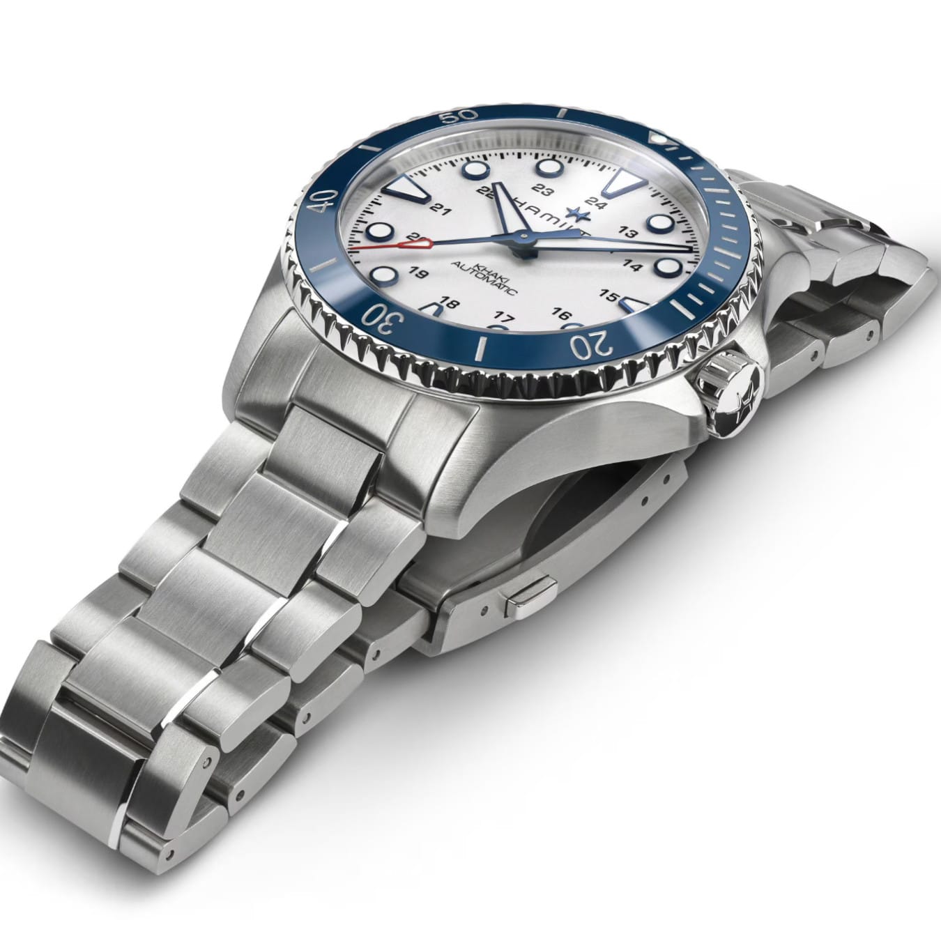 Hamilton H82505150 Khaki Navy Scuba Auto 43mm