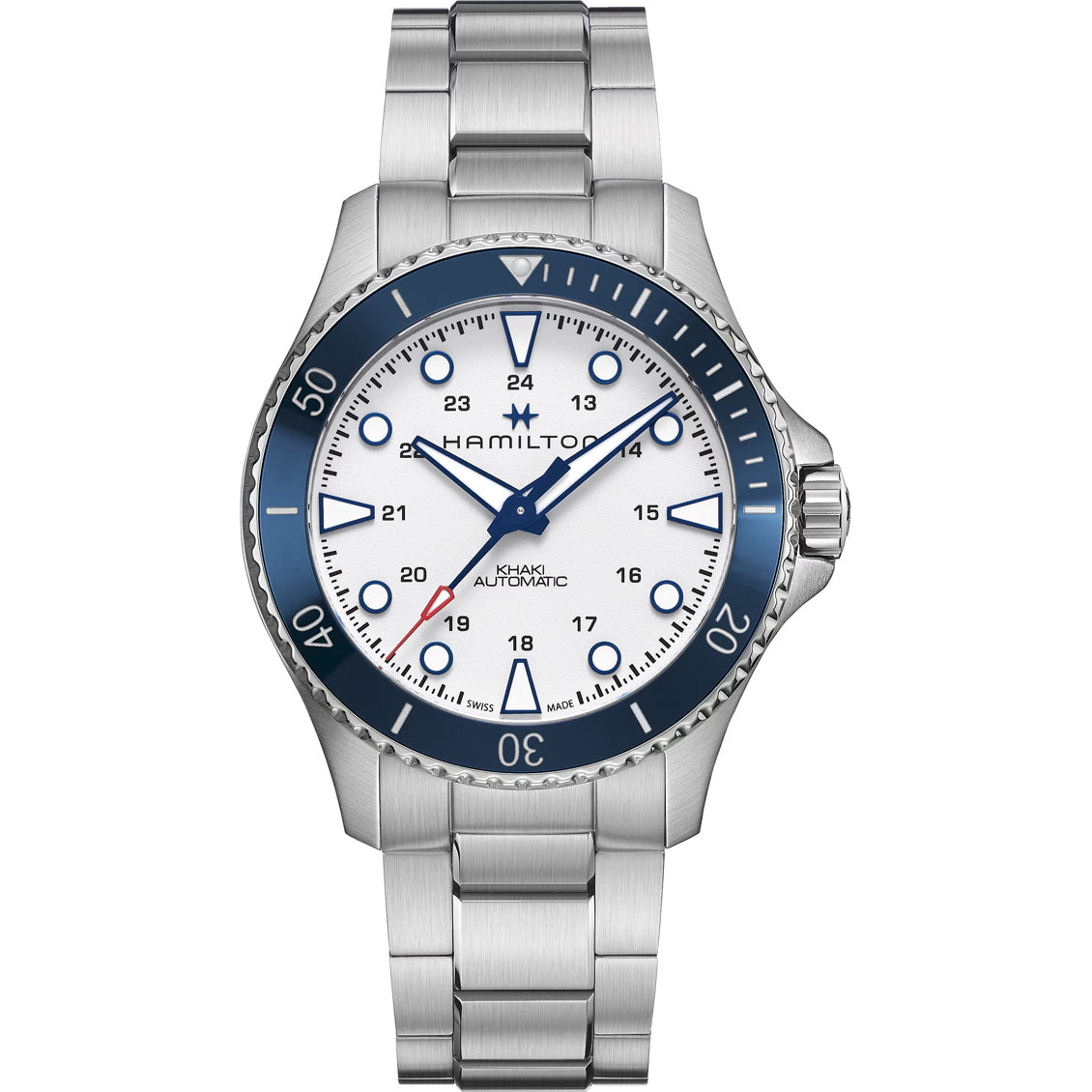 Hamilton H82505150 Khaki Navy Scuba Auto 43mm