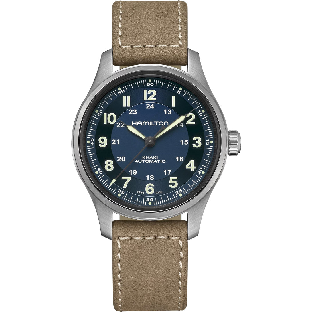 Hamilton H70545540 Khaki Field Titanium Auto 42mm
