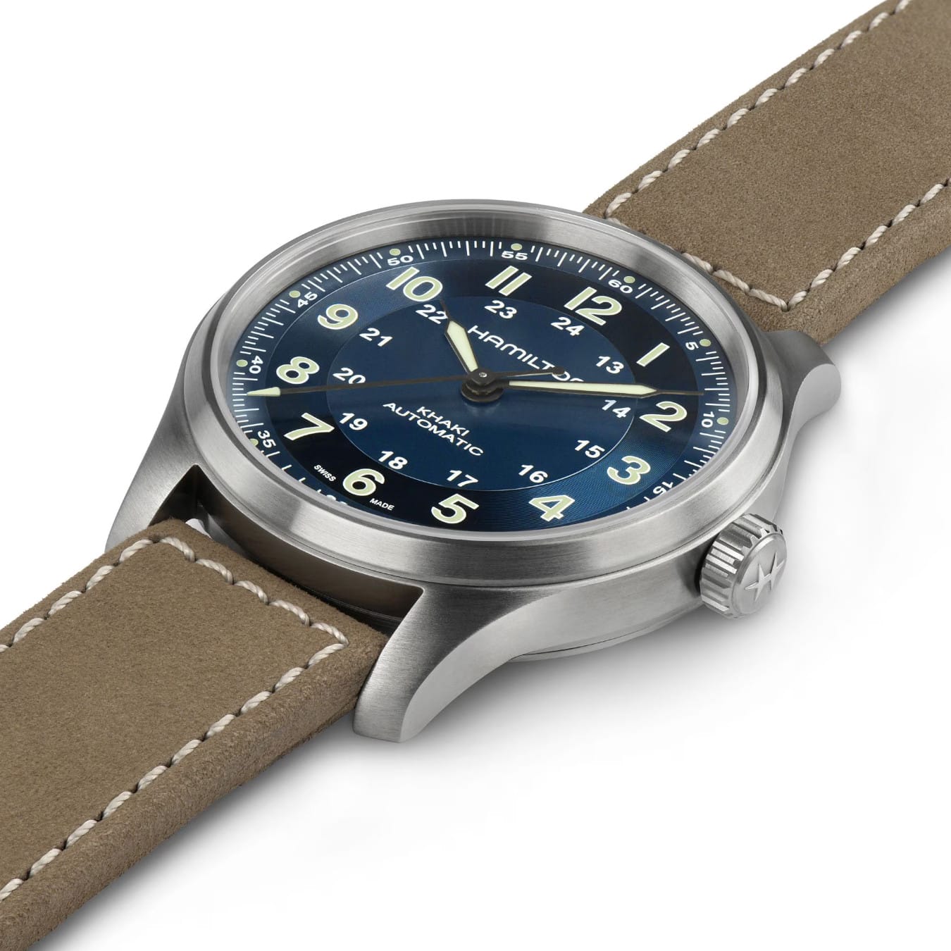 Hamilton H70545540 Khaki Field Titanium Auto 42mm