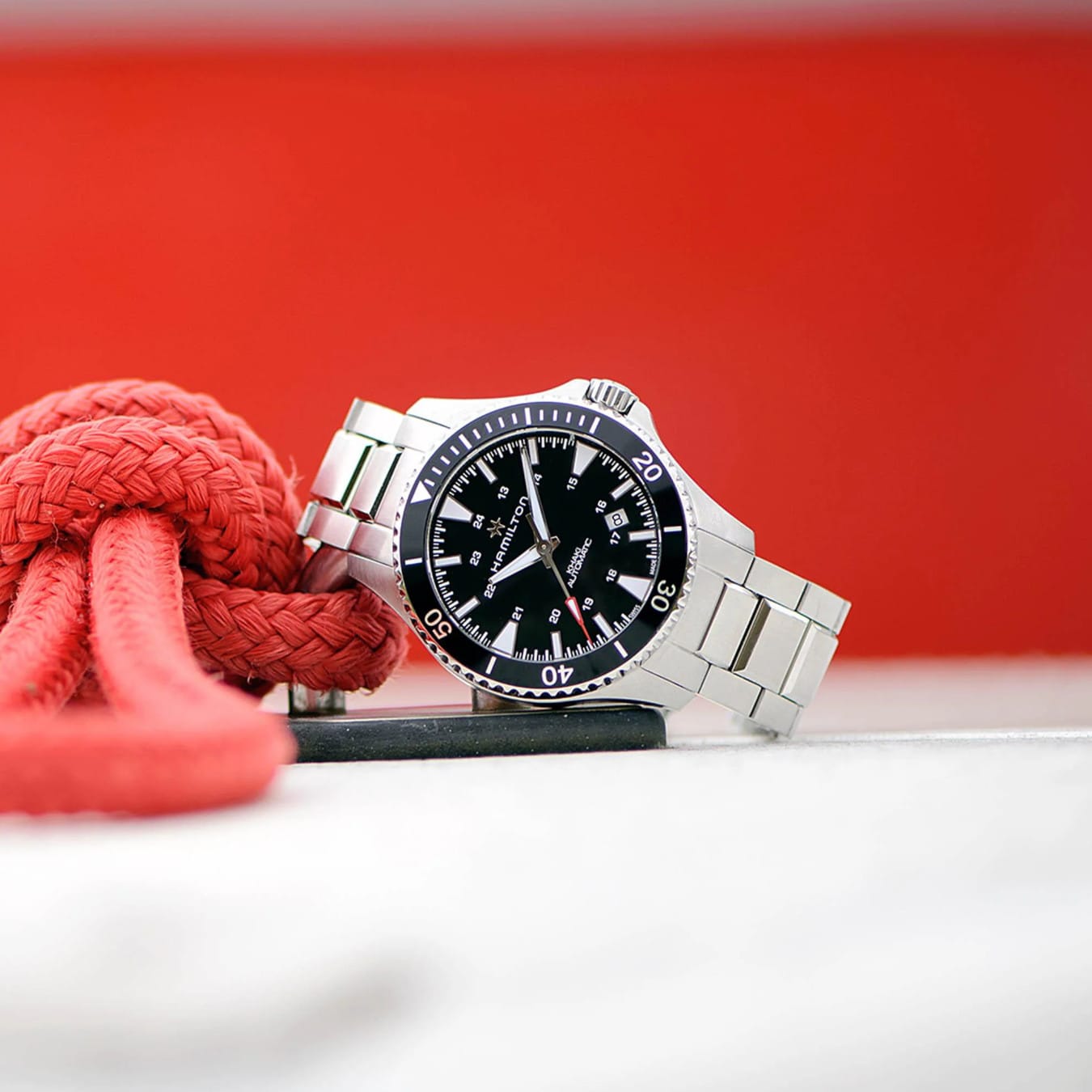 Hamilton H82335131 Khaki Navy Scuba Auto 40mm