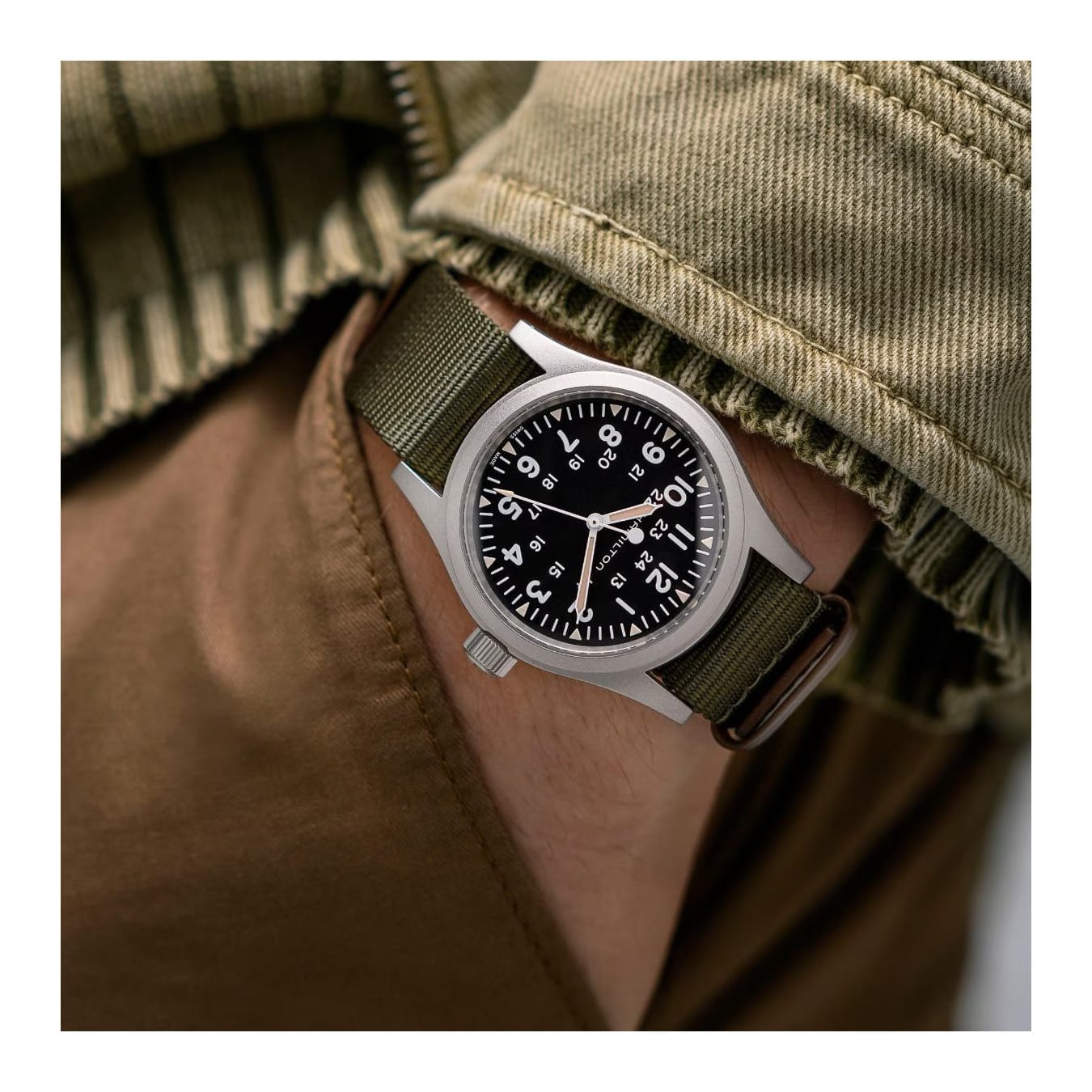 Hamilton H69439931 Khaki Field Mechanical 38mm