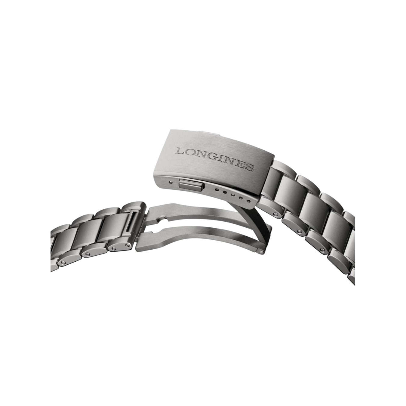 Longines L3.802.1.53.6 Spirit Anthracite Dial on Bracelet