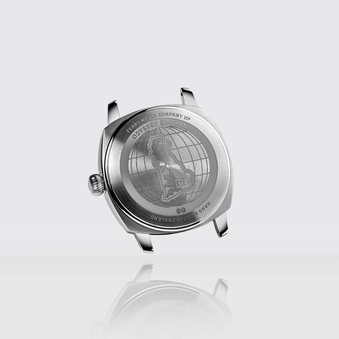 Fears BS23800B.047.124 Brunswick 38 Polar White II on Stainless Steel Bracelet